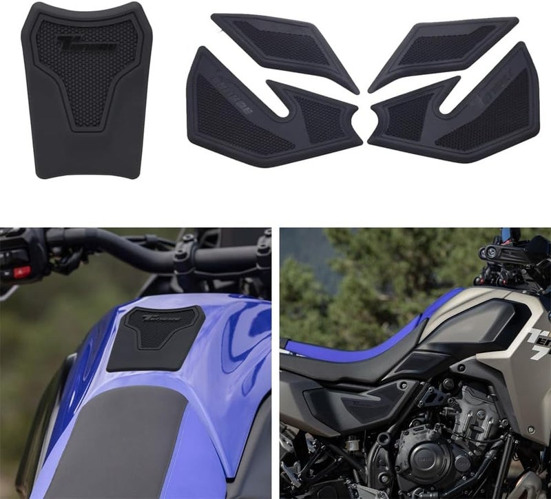 KATIE DEVI New for Yamaha Tenere 700 Rally 35kW 2025 Motorcycle Accessories Side Fuel Tank Grips Tank Pads Protector Stickers Decal Gas Knee Grip Traction Pad Tankpad - Image 1